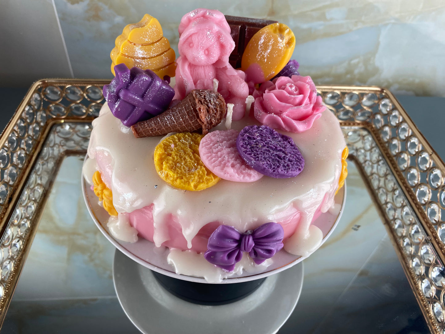 Forever Cake Candle