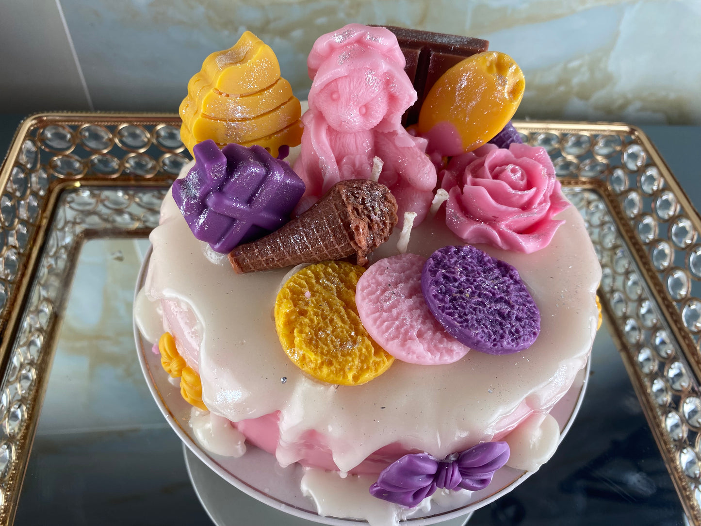 Forever Cake Candle