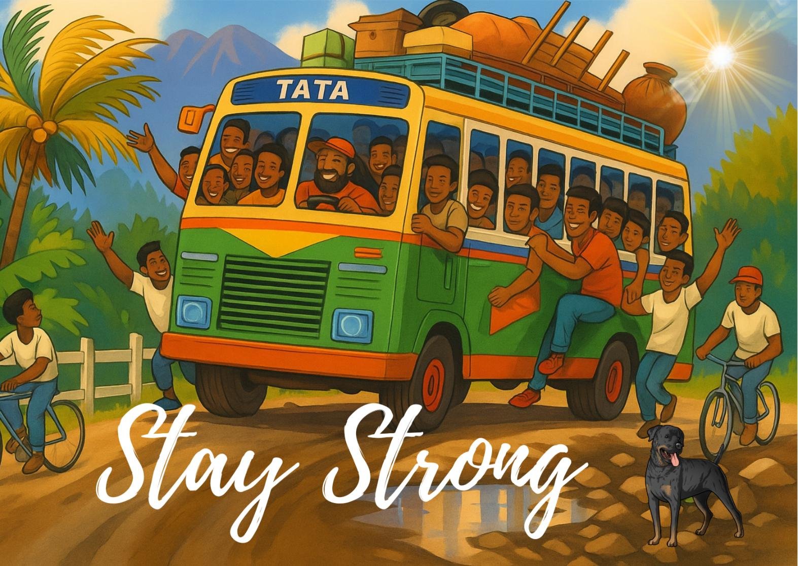 Stay Strong (Tata Bus)